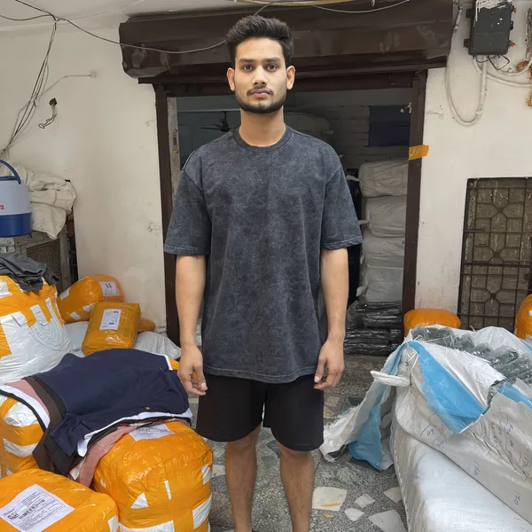 AcidWash Oversize - Premium Blank Oversized Tees Wholesale