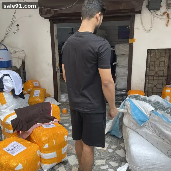 Biowash Round Neck - Fit Showcase - Blank Round Neck Tees Wholesale Sale91