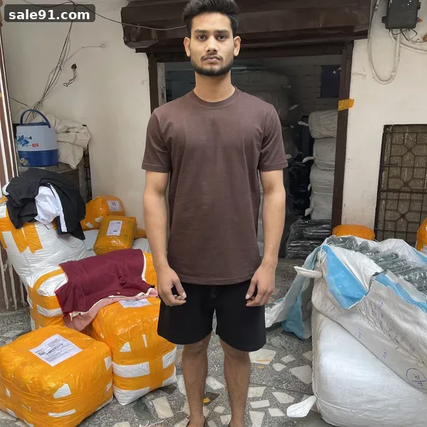 Biowash Round Neck - Size Comparison - Blank Round Neck Tees Wholesale Sale91