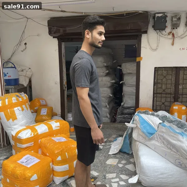 Biowash Round Neck - Back View - Blank Round Neck Tees Wholesale Sale91