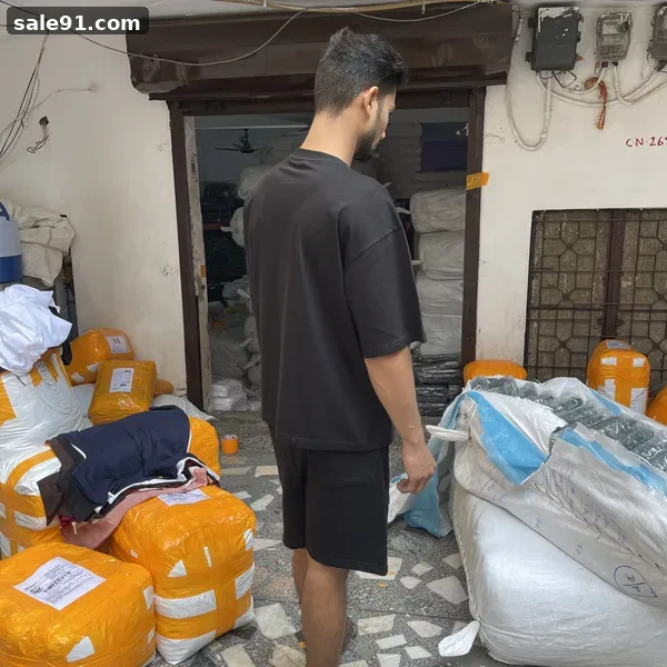 Boxy Fit - Close-up Detail - Blank Oversized Tees Wholesale Sale91