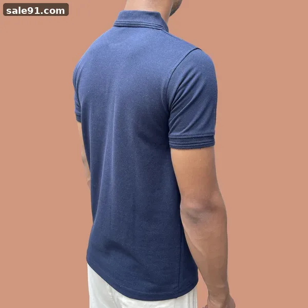 Cotton Polo - Collar Detail - Blank Polo T-Shirts Wholesale Sale91