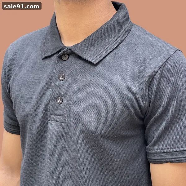 Cotton Polo - Fabric Texture - Blank Polo T-Shirts Wholesale Sale91