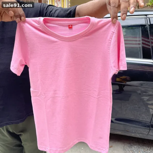 Kids Round Neck - Back View - Blank Kids & Bottomwear Wholesale Sale91