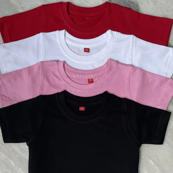 Kids Round Neck - Premium Blank Kids & Bottomwear Wholesale