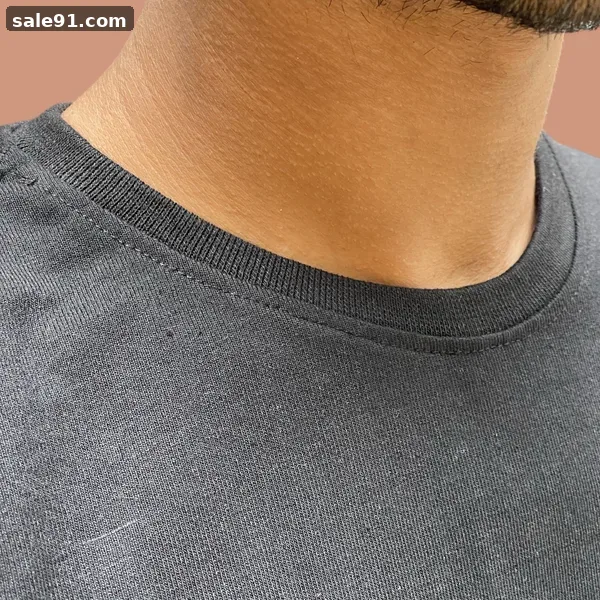 Non Bio Round Neck - Side View - Blank Round Neck Tees Wholesale Sale91