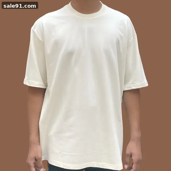 Oversize 210gsm - Stitching Detail - Blank Oversized Tees Wholesale Sale91