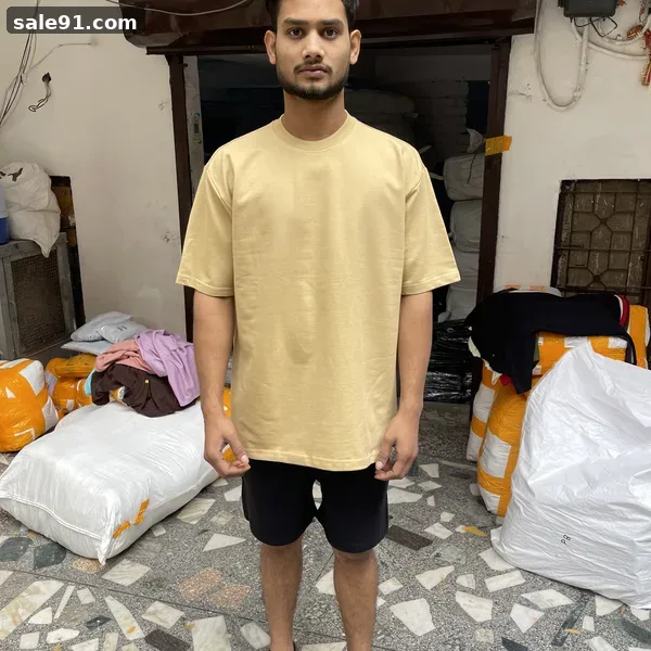 Oversize 240gsm - Fit Showcase - Blank Oversized Tees Wholesale Sale91