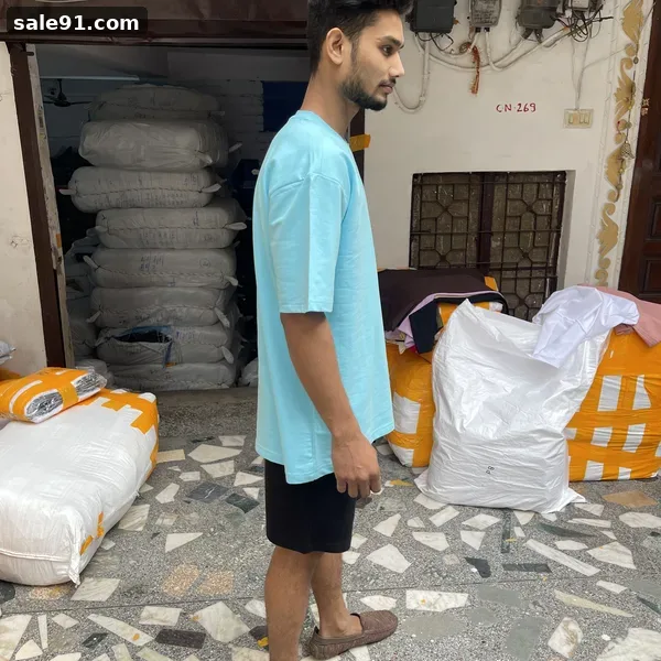 Oversize 240gsm - Full Product Shot - Blank Oversized Tees Wholesale Sale91