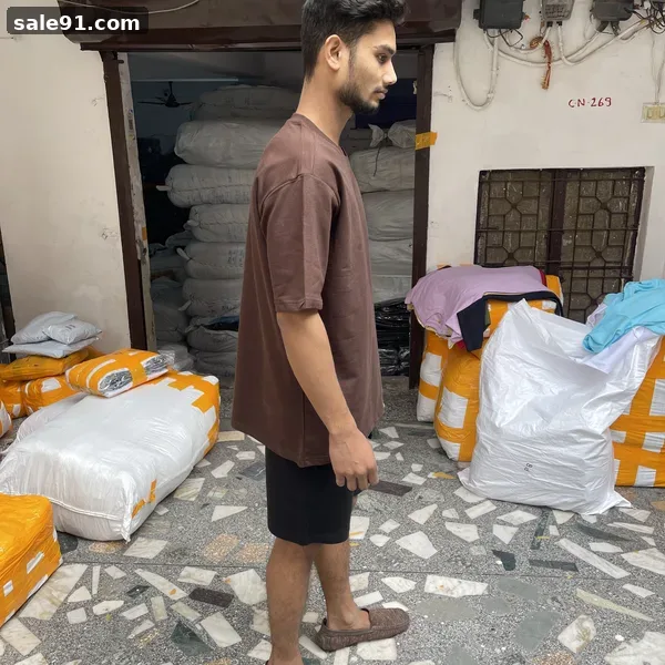 Oversize 240gsm - Label View - Blank Oversized Tees Wholesale Sale91