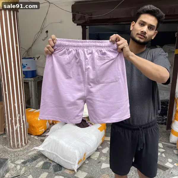 Shorts - Close-up Detail - Blank Kids & Bottomwear Wholesale Sale91