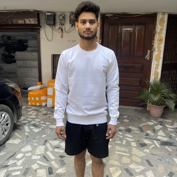 Sweatshirt 2 - Close-up Detail - Blank Sweatshirts & Jackets Wholesale Sale91