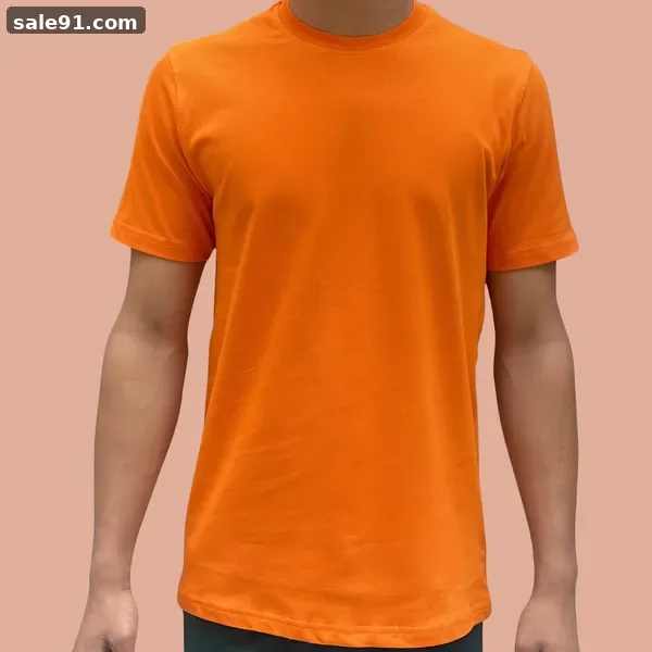 True Biowash Round Neck - Fit Showcase - Blank Round Neck Tees Wholesale Sale91