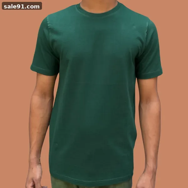 True Biowash Round Neck - Fabric Texture - Blank Round Neck Tees Wholesale Sale91