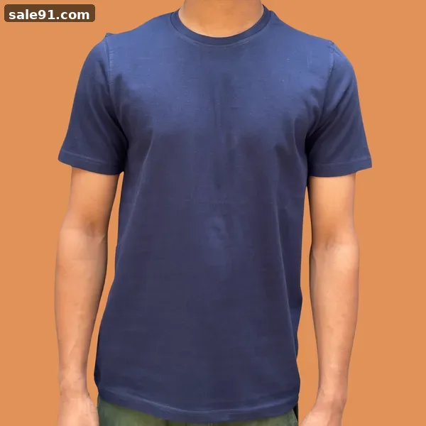 True Biowash Round Neck - Full Product Shot - Blank Round Neck Tees Wholesale Sale91