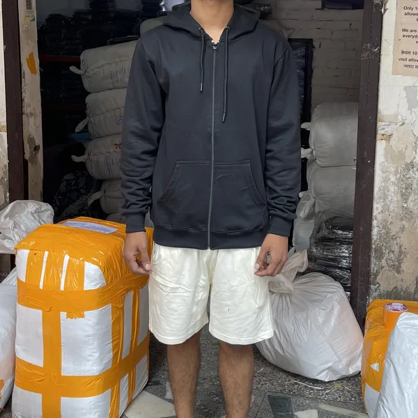 Zip Hoodie - Premium Blank Hoodies Wholesale