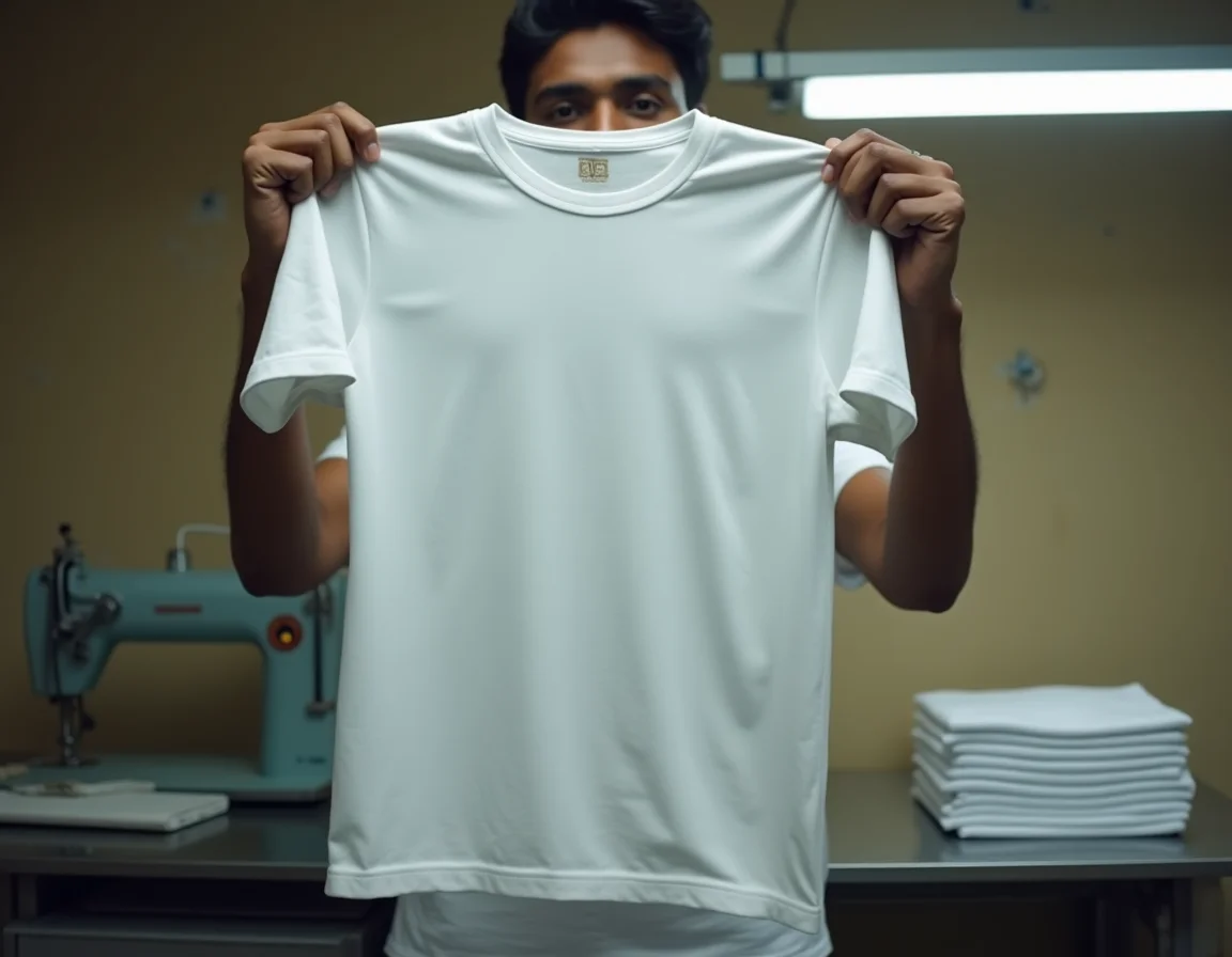 High quality blank plain t-shirts for machine embroidery business — pre-shrunk bio-washed cotton from BulkPlainTshirt.com Sale91.com