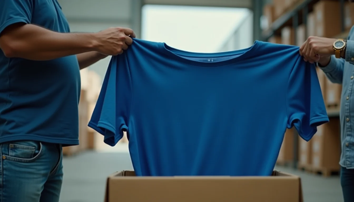 240 GSM oversized royal blue t-shirt quality comparison and GSM trap explained