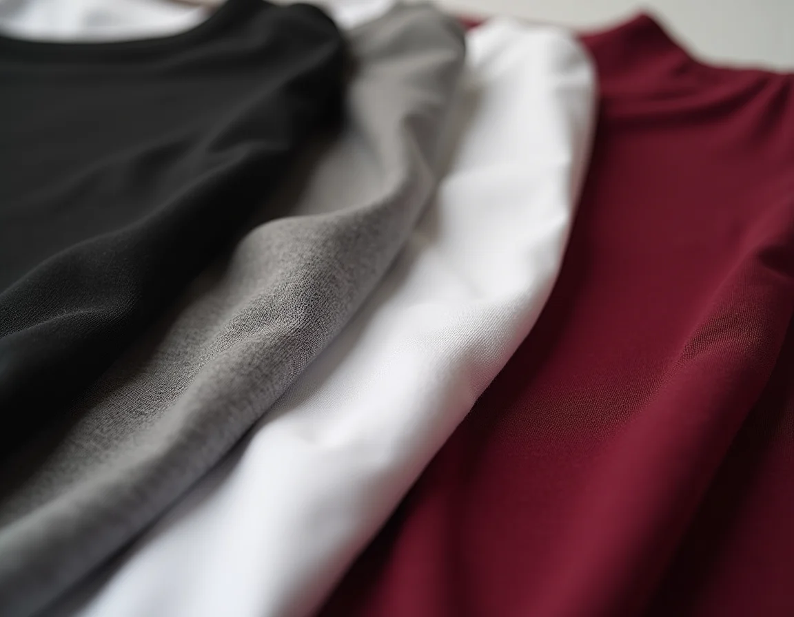 Terry cotton loop-knit fabric closeup showing the soft looped texture of 240 GSM heavyweight blank t-shirt
