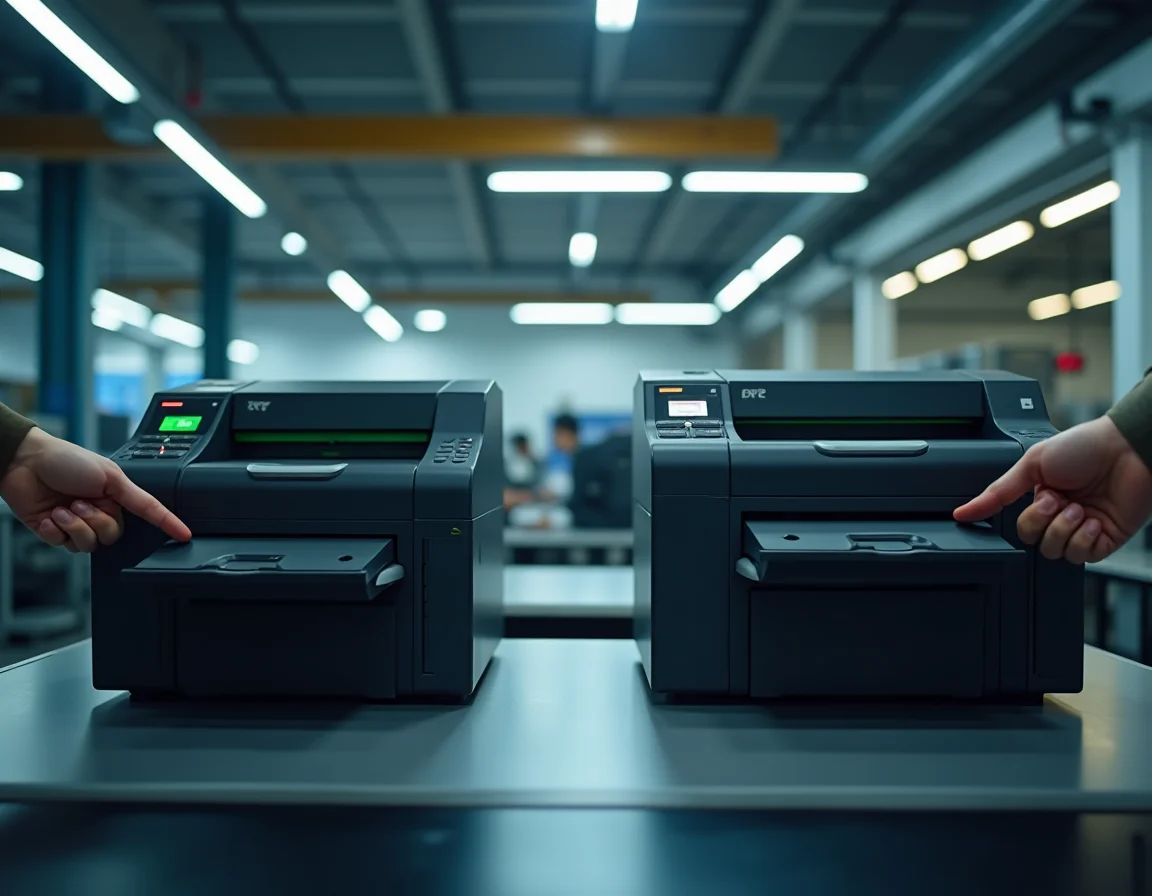 DTF printer print head maintenance and production capacity comparison