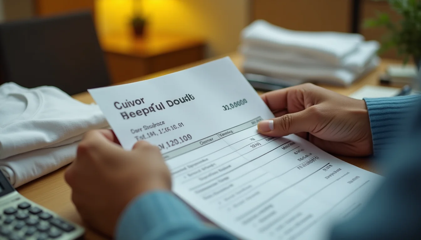 Custom printing business owner calculating freight costs for bulk t-shirt orders to avoid margin loss