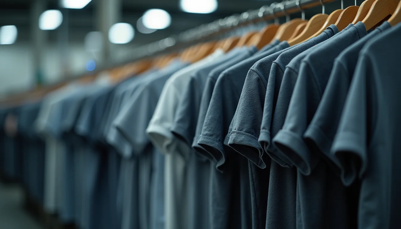 Acid wash t-shirts wholesale India – black acid wash and stone washed blank tees in bulk from Tiruppur manufacturer