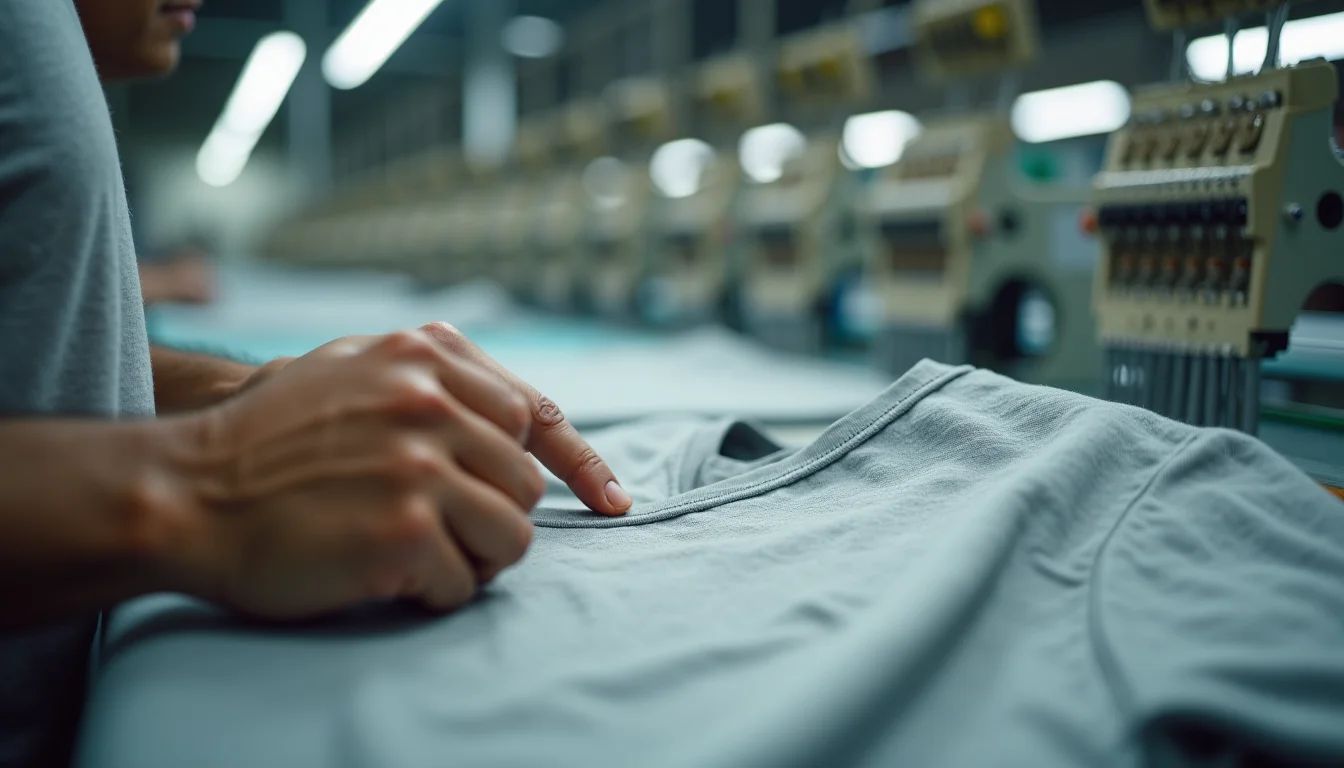 Embroidery thread breaking on acid wash t-shirt showing texture issues