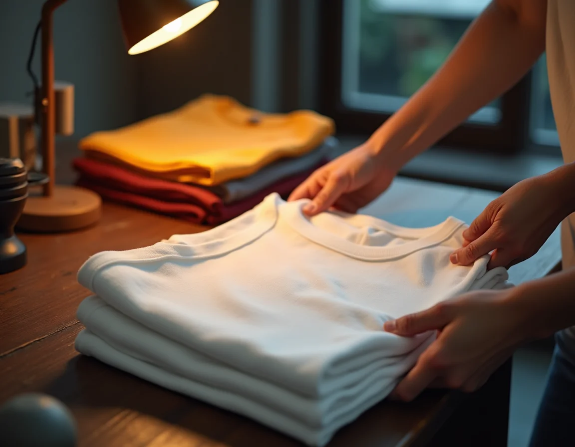 DTF printed t-shirt on combed cotton vs carded cotton — print quality comparison after washing