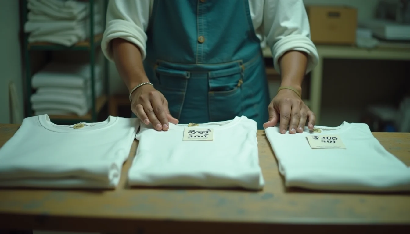 DTF vs Screen Print vs Embroidery cost breakdown comparison on ₹500 t-shirt for Indian printing business