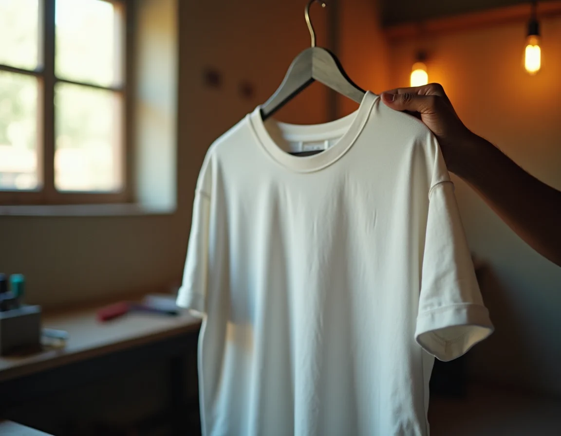 Bio-washed pre-shrunk cotton t-shirts from BulkPlainTshirt.com ideal for DTF and screen printing in Indian summer