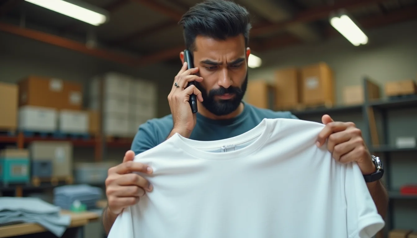 GSM vs Weight comparison in oversized t-shirts for bulk printing