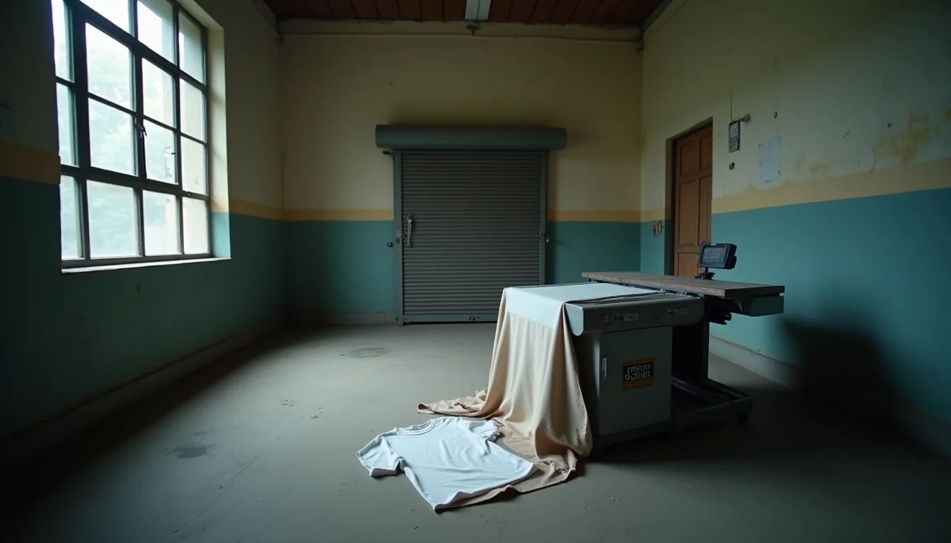 Failed printing business with stacked unsold t-shirts - costly mistakes to avoid