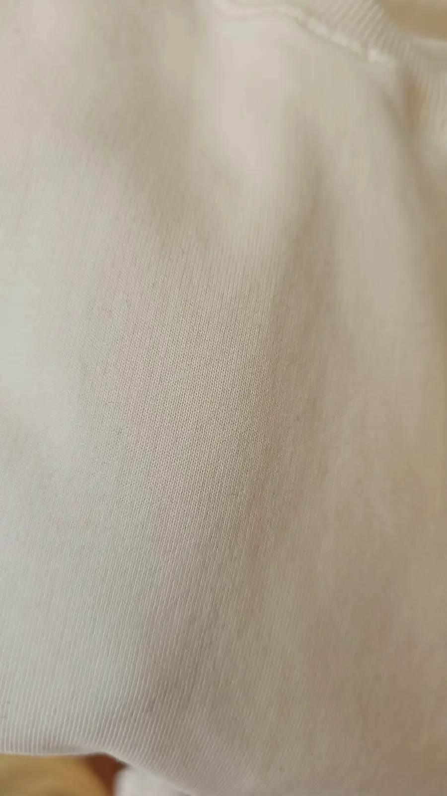 Drop Shoulder Off-white Close View
