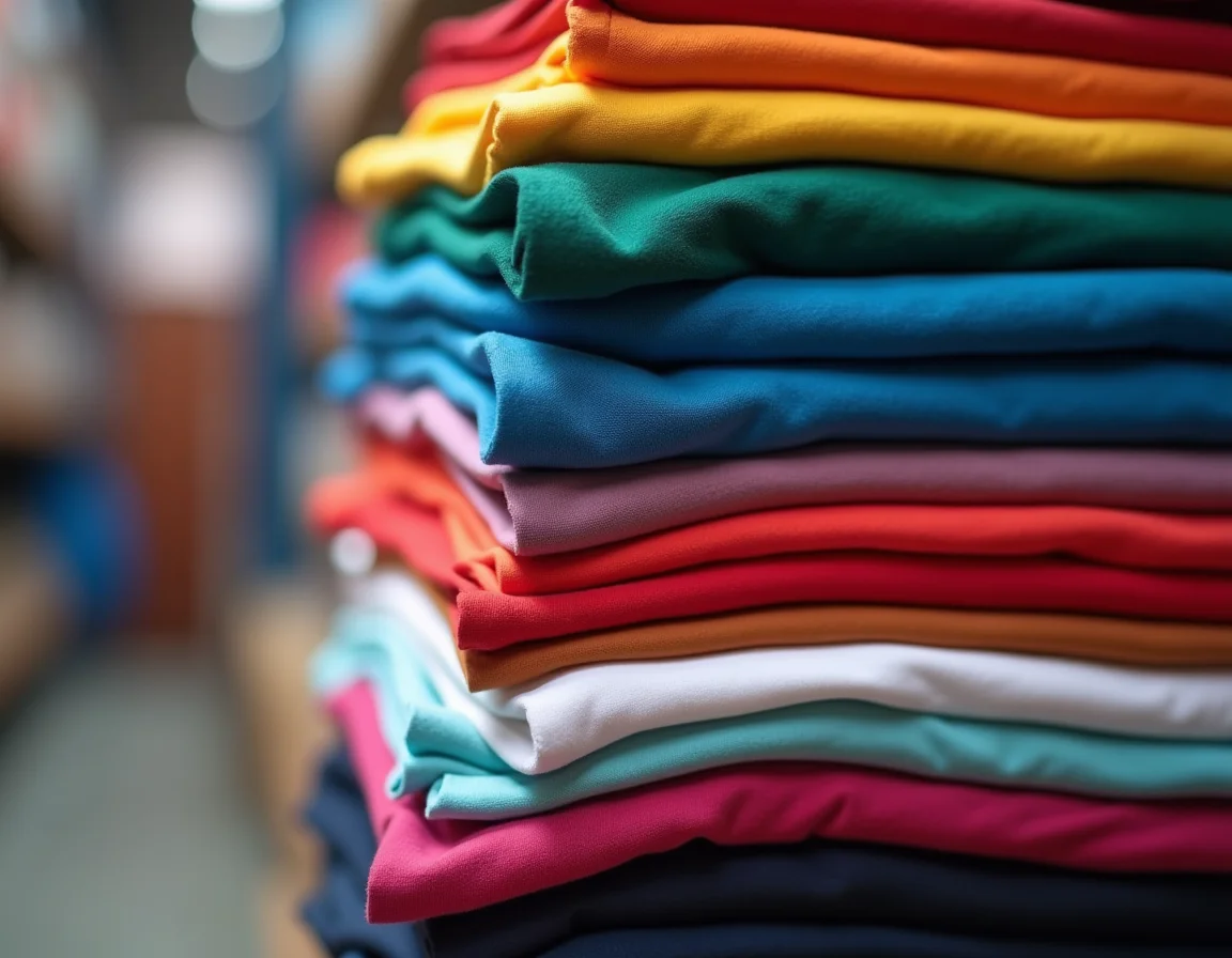 Plain t-shirt bulk order packed and loaded for pan-India train delivery from Delhi warehouse
