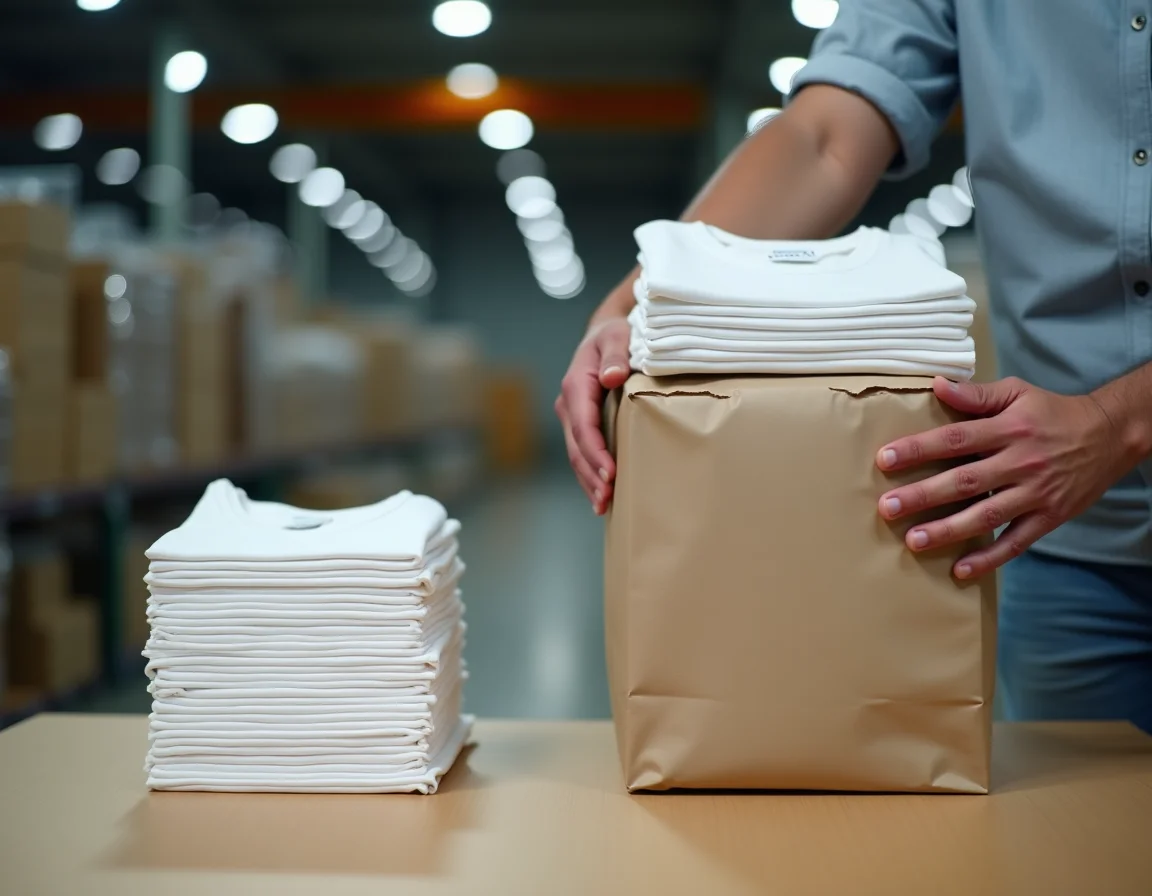 Wholesale bulk t-shirt pricing calculation showing volume discount benefits