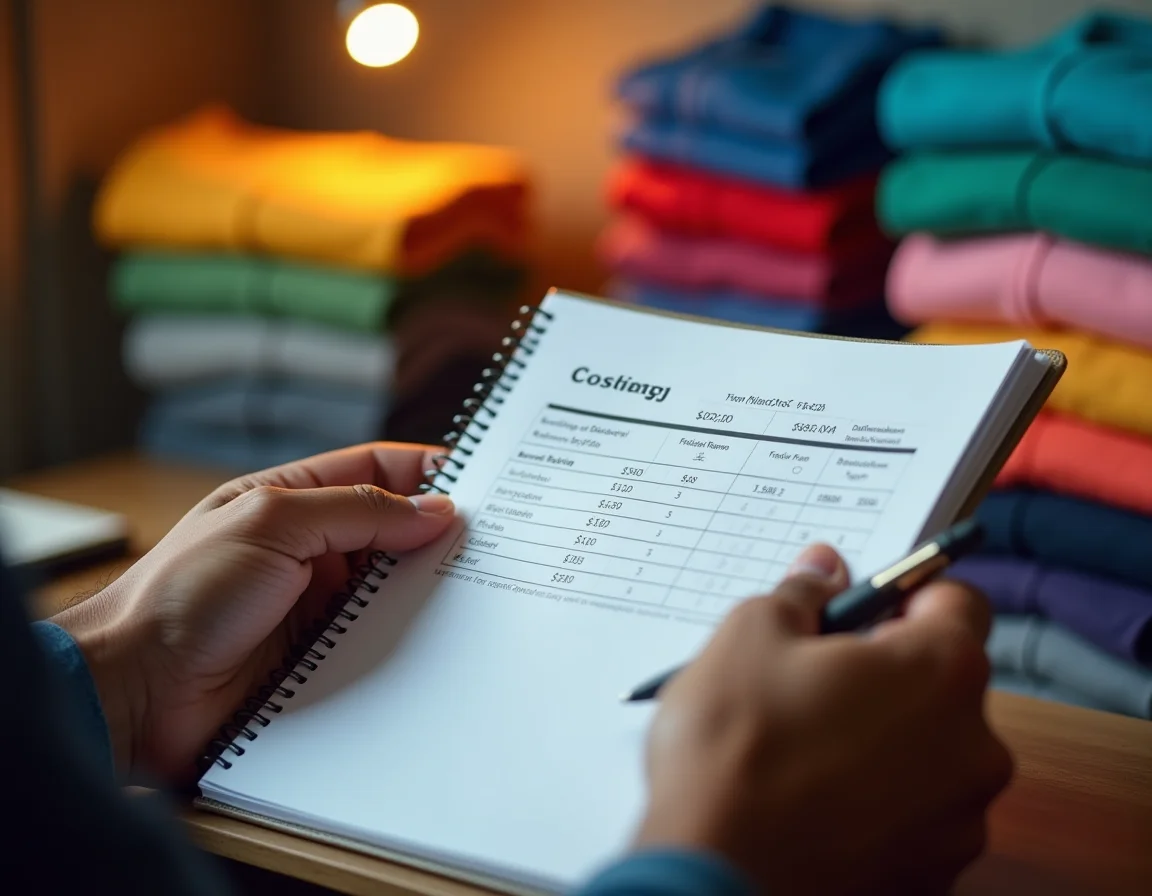 Successful t-shirt printing business setup with proper costing and bulk ordering strategy