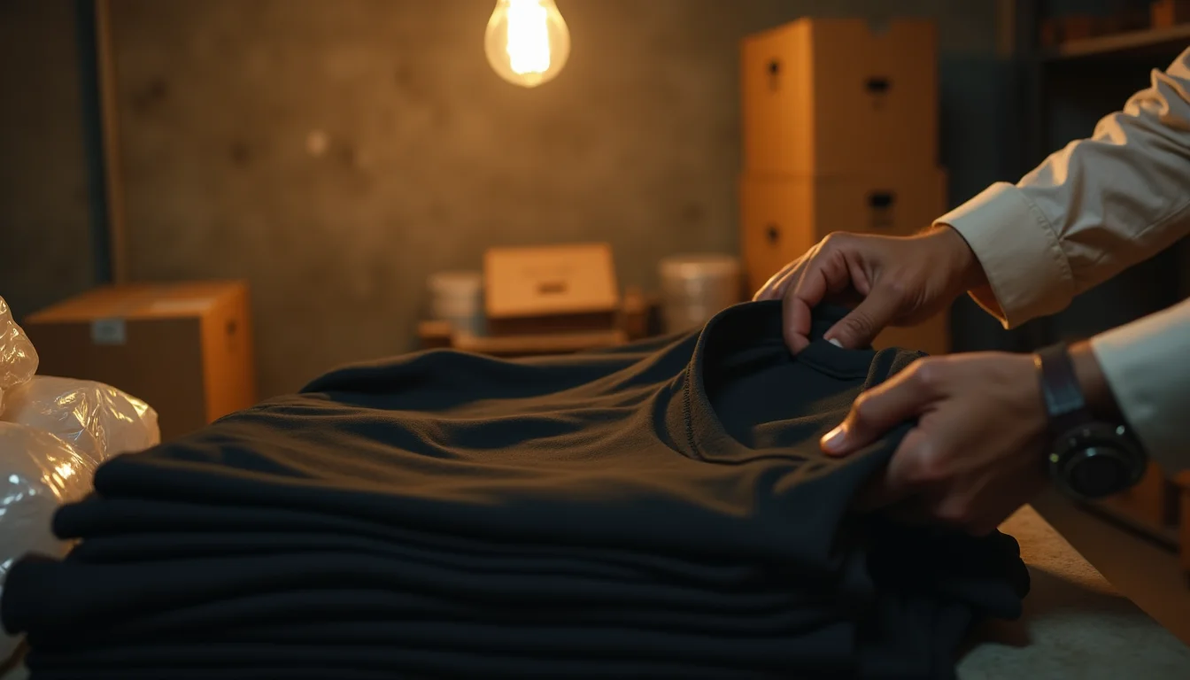 T-shirt wash care label and size tag packaging mistake that caused 1000 printed t-shirt returns in bulk order