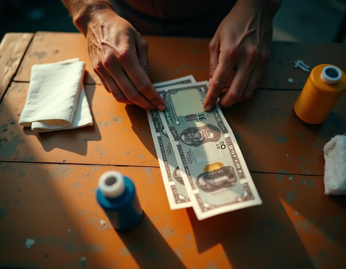 Packed plain t-shirts in bulk being loaded for truck transport from Tiruppur to Delhi warehouse