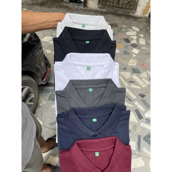 220 GSM Cotton Matty Honeycomb Polo T-Shirt