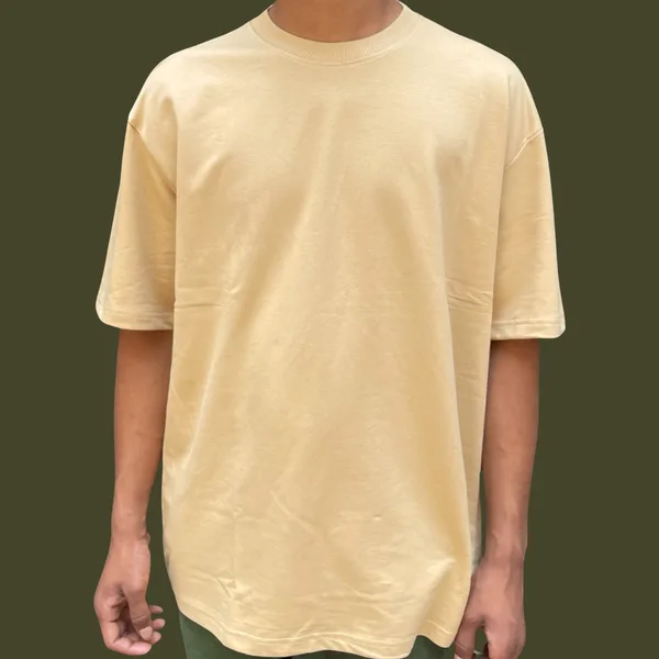 210 GSM Oversized Drop-Shoulder T-Shirt
