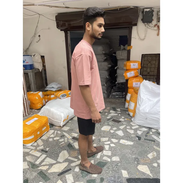 Oversized Drop-Shoulder T-Shirt (240 GSM)