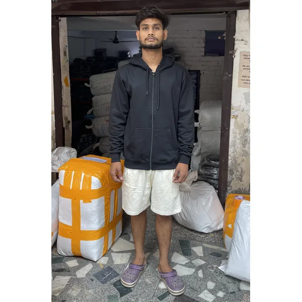 320 GSM Heavy Cotton Zipper Hoodie